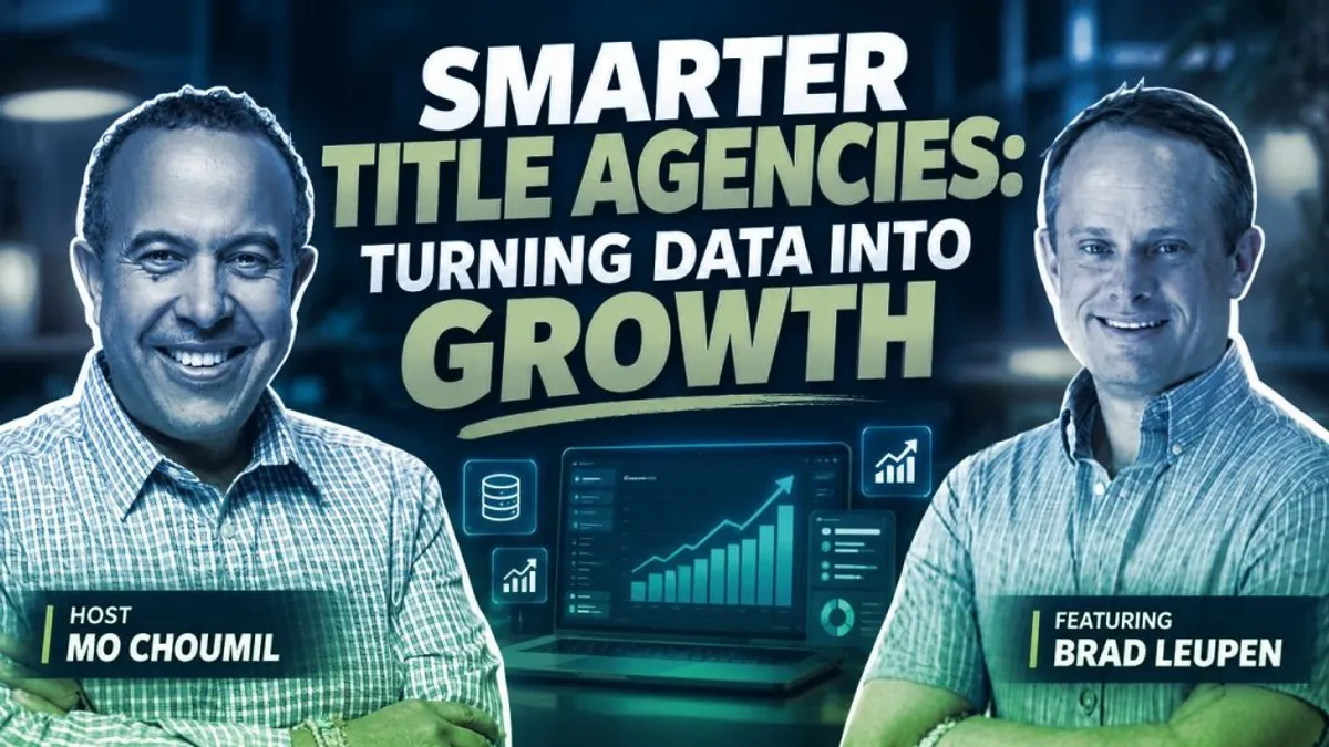 Brad Leupen on the Title Agents Podcast: Turning Title Agency Data Into Growth with AI and Business Intelligence